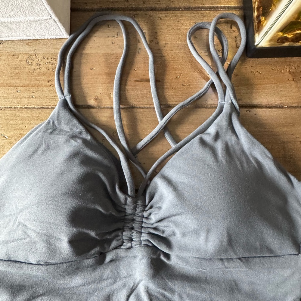 lululemon athletica Gray Sports Bra